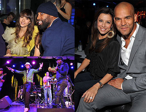 Photos of Jessica Alba and Eva Longoria at the Conga Room in LA