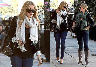 Lauren Conrad Films The Hills, Checks in on the Montag Family