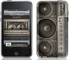 Boombox Gelaskins For Your iPod and iPhone Boombox Gelaskins For Your iPod and iPhone