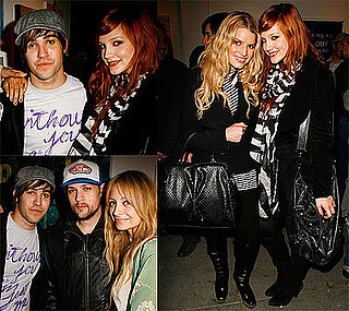 Photos of Ashlee, Joe, Jessica Simpson, Pete Wentz, Nicole Richie, Joel Madden at Art Gallery Opening