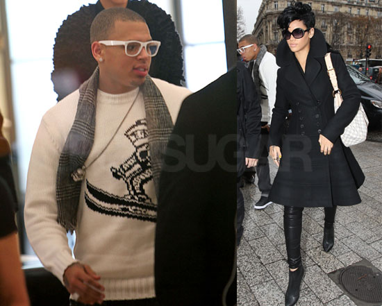 Rihanna and Chris Brown