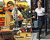 Photos and Video of Keri Russell on The View and Shopping
