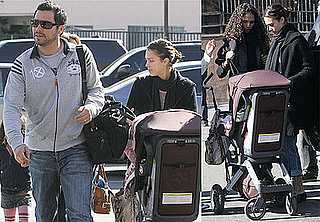 Photos of Jessica Alba and Cash Warren Out in LA After their Commitment Ceremony