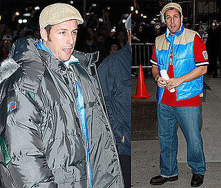 Photos of Adam Sandler at the Late Show With David Letterman