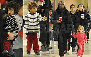 Photos of Heidi Klum and Family at LAX