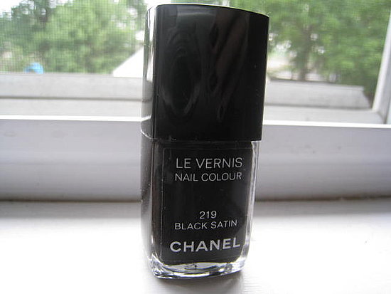 Chanel Black Satin Polish. $18.