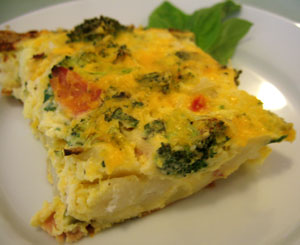 Healthy Start to 2009: Hash Brown Strata