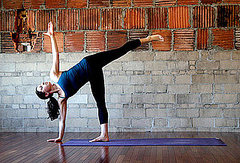 Strike a Yoga Pose: Half Moon Strike a Yoga Pose: Half Moon