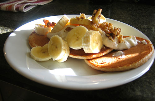 Healthy Recipe: Whole Wheat-Cinnamon Pancakes