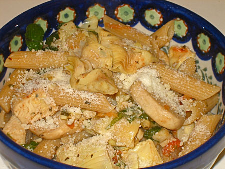 Healthy Recipe: Veggie-Loaded Penne With White Wine Sauce