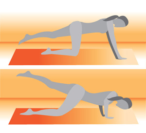 No Equipment Necessary: One-Legged Push-Up 