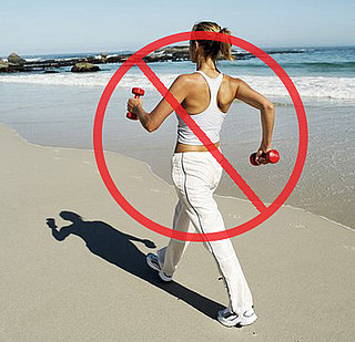 Fit Tip: Don't Walk With Dumbbells