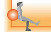 Get on the Ball: Single Leg Squats