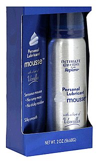 Personal Lubricant in Mousse Form 