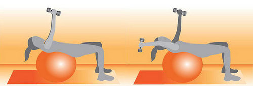 Get on the Ball: No Crunch Abs