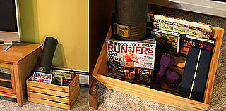 Fit Tip: Keep a Fitness Bin by Your TV