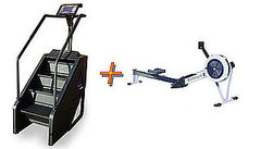 Get It Up, Your Heart Rate, That Is: StepMill and Rowing Machine