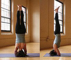 YOGA CHALLENGE:  Double Arm Headstand