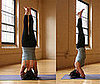 YOGA CHALLENGE:  Double Arm Headstand