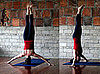 Strike a Yoga Pose: Iron Cross Headstand 