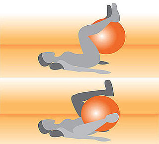 Get on the Ball: Abdominal Twist 