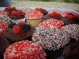 Sprinkle Cupcakes