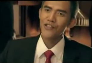 Indonesian Obama Look-Alike in Antacid Commercial