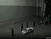 Super Mario Played on Wine Bottles