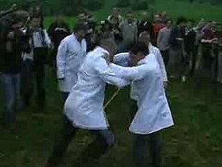 British Shin-Kicking Contest