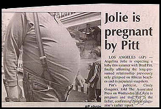 Funny Picture Accompanies Angelina Jolie Pregnancy Announcement
