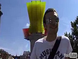 Dude Gets Slapped on the Butt by 50 Women