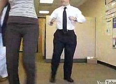 Entire Office Does the Electric Slide Dance Entire Office Does the Electric Slide Dance