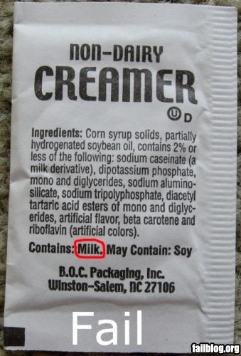 Food Labels: May Contain Bullsh*t