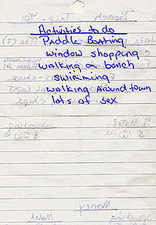 Now That's What I Call a To Do List