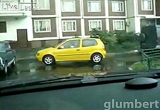 Someone's Having Trouble Parking