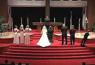 Groomsman Falls Over at Wedding