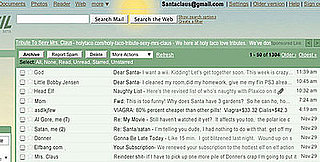 Santa's Gmail Inbox