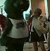 Mascot Scares Public