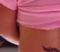 Little Girl Shows Off Her Lower Back Tatt