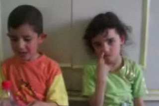 Big Sister Feeds Little Bro a Booger