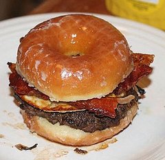 Donut Bacon Egg Burger Donut Bacon Egg Burger