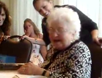Grandma Gets a Dildo