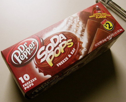 Taste Test: Dr Pepper Popsicles