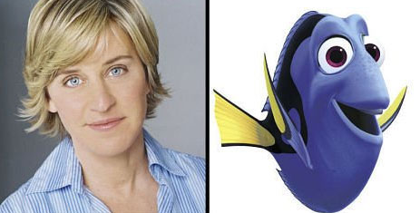 Ellen DeGeneres as Dory (Finding Nemo) Ellen DeGeneres as Dory (Finding Nemo)