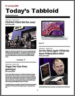 Website of the Day: Tabbloid