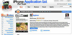 Website of the Day: iPhone Application List