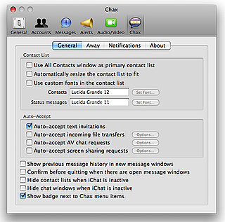 Geek Tip: Download Chax to Improve iChat 