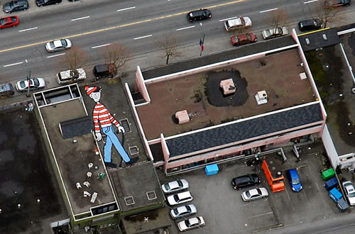 Where's Waldo on Google Earth