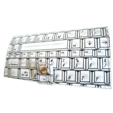 QWERTY Pocketbook Slash Checkbook Holder