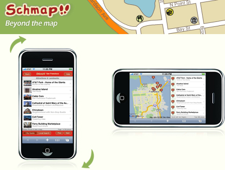 Website of the Day: Schmap For the iPhone and iPod Touch